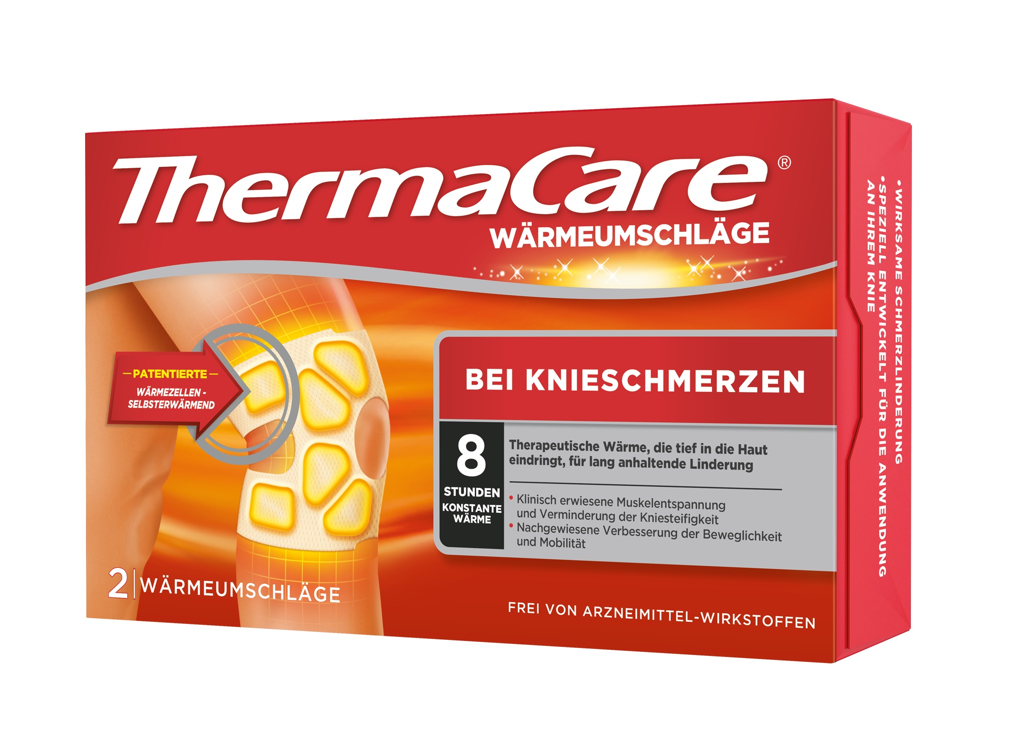 ThermaCare stellt neues Produkt vorThermaCare bei Knieschmerzen